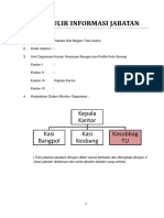 Formulir Informasi Jabatan