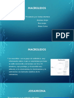 Diapositivas Antibioticos Macrolidos