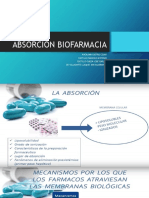 ABSORCION BIOFARMACIA