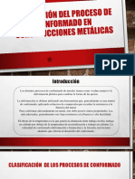 Realización Del Proceso de Conformado en Construcciones Metálicas