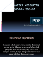 Problematika Kesehatan Reproduksi Wanita