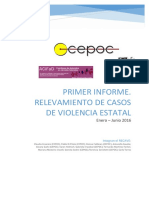 Primer Informe - RECAVE - Enero Junio 2016 Final