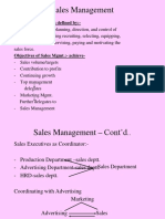 Sales & Distribution MGMT 1