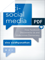 Siva Vaidhyanathan - Antisocial Media - How Facebook Disconnects Us and Undermines Democracy-Oxford University Pres PDF