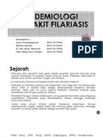 Epidemiologi Penyakit Filariasis