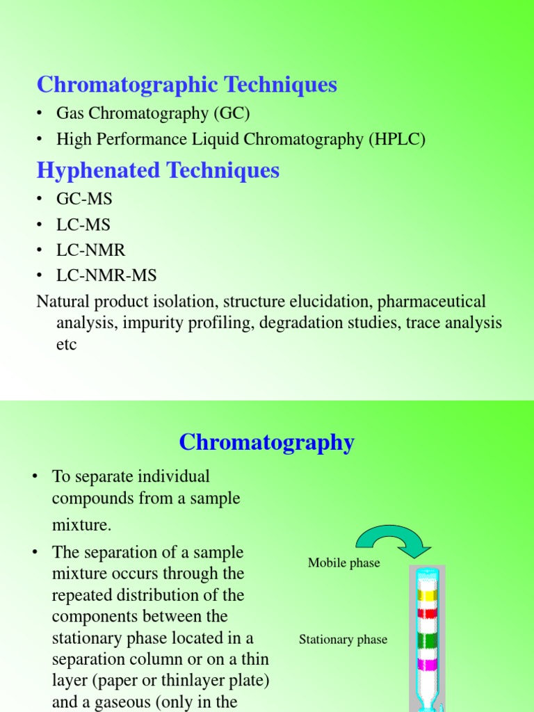 Modern Chromatography PDF Chromatography Gas Chromatography