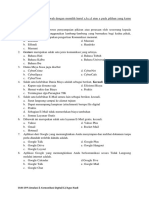 Latihan Soal SIMKOMDIG 2018