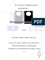 Teori Belajar Dan Pembelajaran