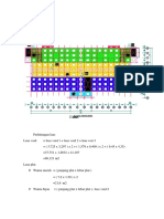 Perhitungan Luas Plat Lantai