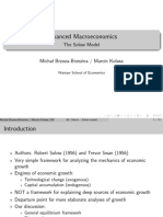 1 Solow Model