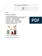 Soal Latihan Pengetahuan Pelajaran 9