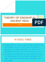 Theory of Kingship in Ancient India