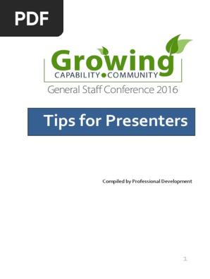 Presentation Skills