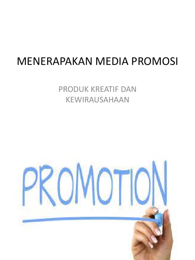 3 7 Menerapkan Media Promosi