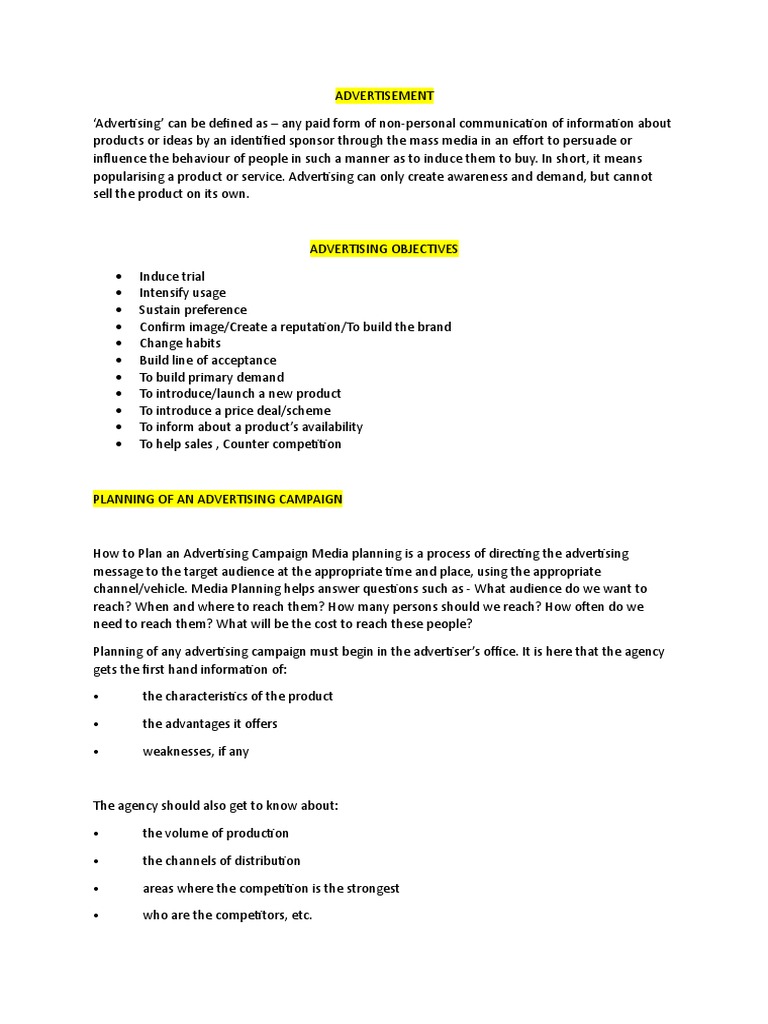 Advertising, Sales and Promotion | PDF | Promotion (Marketing) | Marketing