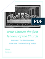 Lesson 1-5 Jesus Chosen The First Leaders of The Church