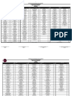 1st Hourly Schedule Weekend