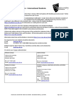 2019 Tuition Fees Schedule International Students 1 April 2019