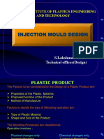Injection Mould Design: Central Institute of Plastics Engineering and Technology