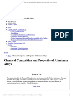 Aluminium Chem Composition