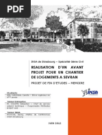 Avant Projet PFE 2012 Mémoire PDF