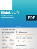 SlideUpLift | Executive Summary PowerPoint Templates | Executive Summary PPT Slide Designs