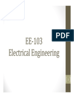 EE-103 Electrical Engineering