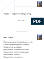1 Chapter 4 Requirements Engineering