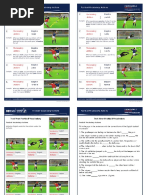 Football Vocabulary