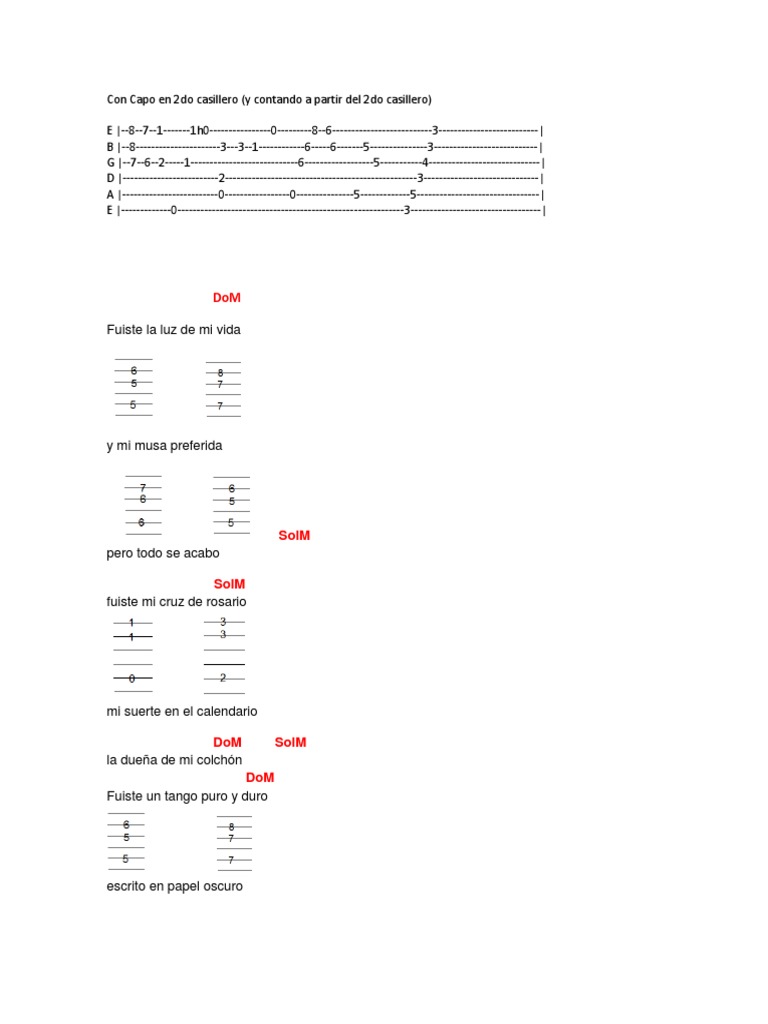 Canción De Adiós Coti Tab Pdf