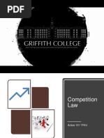 Competition Law - Art. 101