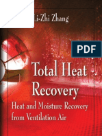 Total Heat Recovery Heat and Moisture Recovery From Ventilation Air