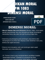 GPM 1083 Dimensi Moral