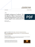 A Highly Ambiguous Condition - The Transgender Subject Experime PDF