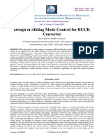 Design of Sliding Mode Control For BUCK Converter