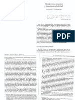 Salomone - El Sujeto Autonomo y La Responsabilidad. en La Transmision de La Etica. Clinica y Deontologia PDF