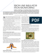Transmission Line Insulator Condition Monitoring