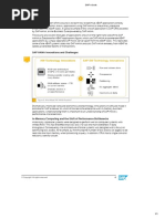 SAP HANA Innovations and Challenges: Unit 1: Introduction