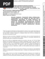 [Jurisprudência] - Acórdão - 2a. Turma Recursal Tjpr - Nao Se Aplica a Convenção de Montreal Em Caso de Cancelamento