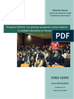 EDUCALIDAD #9 - Proyecto EDUCA, Eduardo Garcia PDF