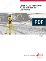 Leica iCON Robot 60/ iCON Builder 60: User Manual