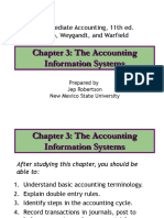 Chapter 3: The Accounting Information Systems: Intermediate Accounting, 11th Ed. Kieso, Weygandt, and Warfield