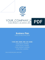 Business Plan Template