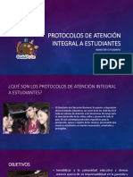 Protocolos de Atención Integral A Estudiantes