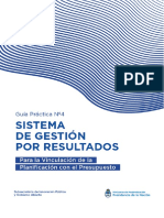 GPR 4 - Vinculacion Planificacion Presupuesto