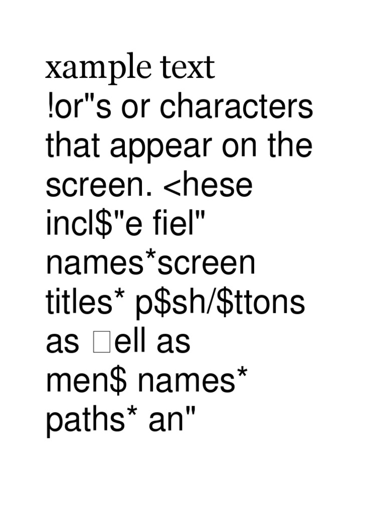 User Input Guidelines for Documentation | PDF