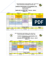 Horario 2019-I Con Nombres