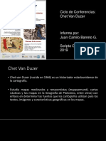 Presentación Chet Van Duzer