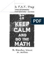 lines of symmetry - rotational symmetry solutions