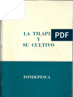 La Tilapia y Su Cultivo PDF